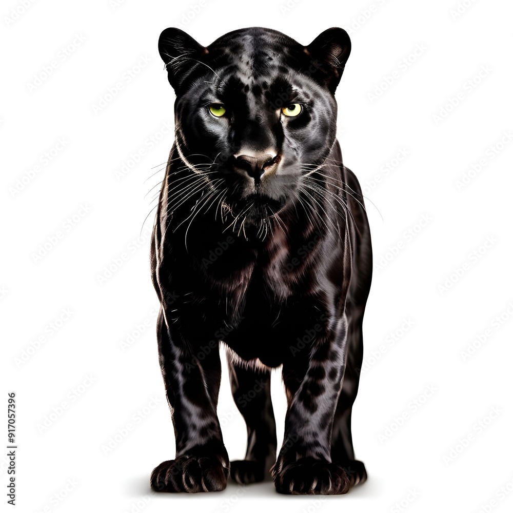 wild-standing-black-panther-isolated-on-a-white-or-transparent-background wild-standing-black-panther-isolated-on-a-white-or-transparent-background
