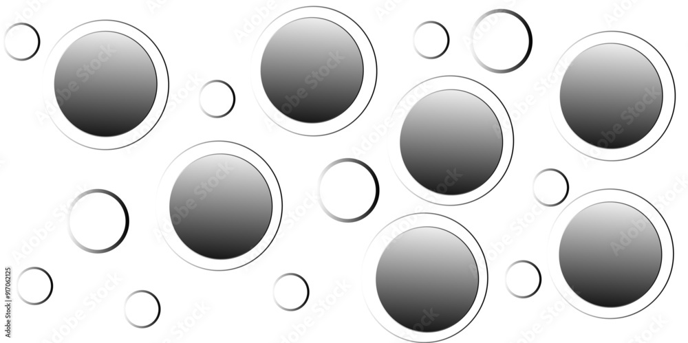 Abstract grey background with circles. Gray and white background. Glare as energy stable pattern, top view. Futuristic minimal backdrop for advertising, design. Abstract grey background with circles. Gray and white background. Glare as energy stable pattern, top view. Futuristic minimal backdrop for advertising, design.