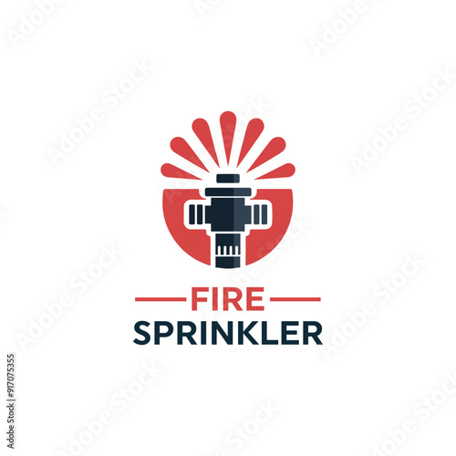 water sprinkler logo design, fire sprinkler logo design fire extinguisher, fire protection logo vector