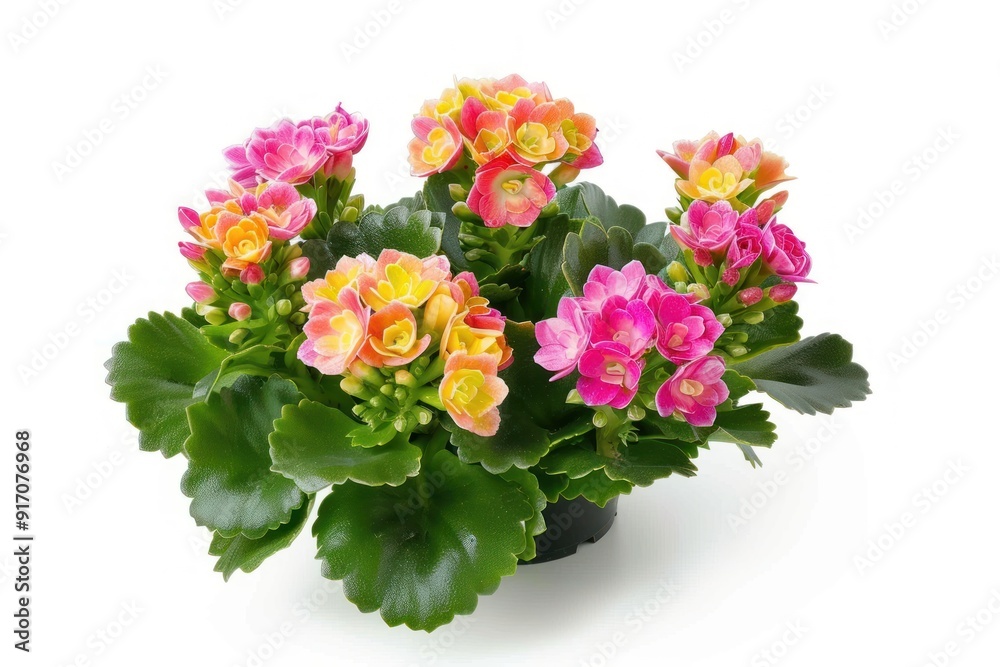 Colorful Kalanchoe Plant with Green Leaves. Colorful Kalanchoe Plant with Green Leaves.