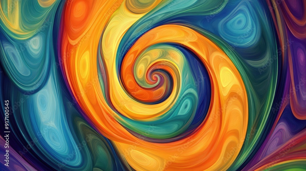 Energetic abstract patterns in vivid display Energetic abstract patterns in vivid display