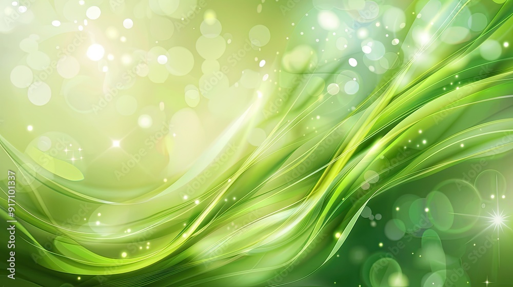 Obraz premium vector art light green background