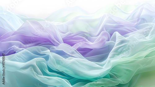 Mainly white image background illustration