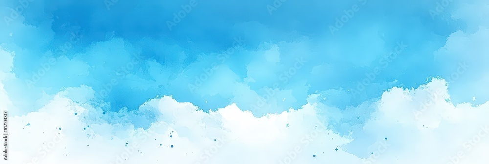 Abstract Watercolor Sky Background Abstract Watercolor Sky Background