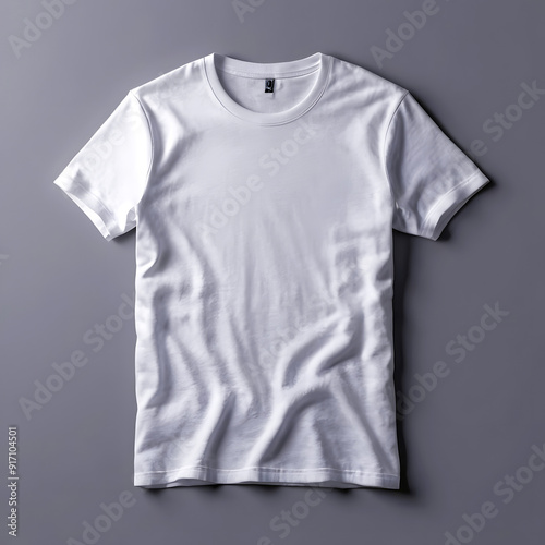 white t shirt mockup image with transparent background image