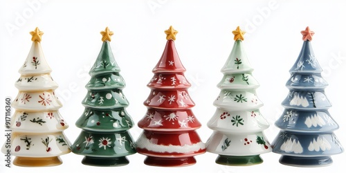 A Festive Forest of Porcela...