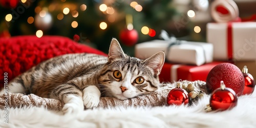 Cozy Cat's Christmas: A tab...