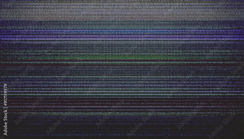 Naklejka premium ノイズのかかったTVモニター画面背景_02