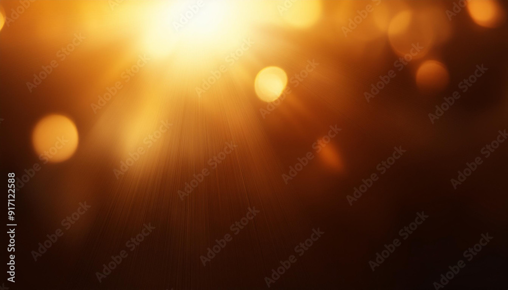 Abstract Warm Light with Bokeh Effect. Radiant Glow of a Setting Sun and Soft, Blurred Orbs. Golden Hour Dreamscape Abstract Warm Light with Bokeh Effect. Radiant Glow of a Setting Sun and Soft, Blurred Orbs. Golden Hour Dreamscape