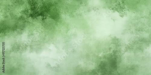 Abstract Watercolor Green Background