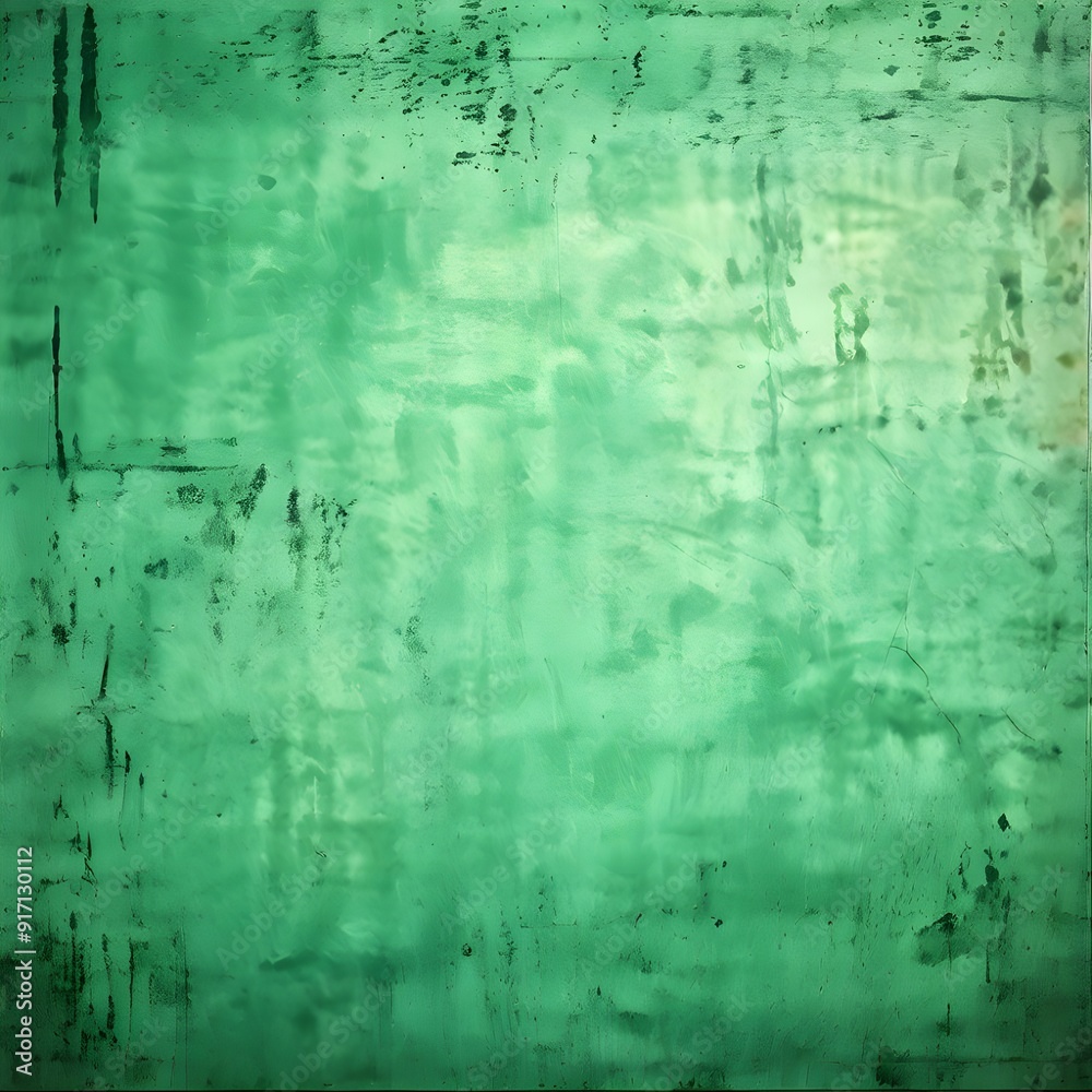 Obraz premium Green Grunge background, Ai Generated