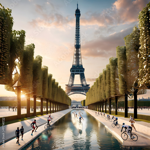 eiffel tower city