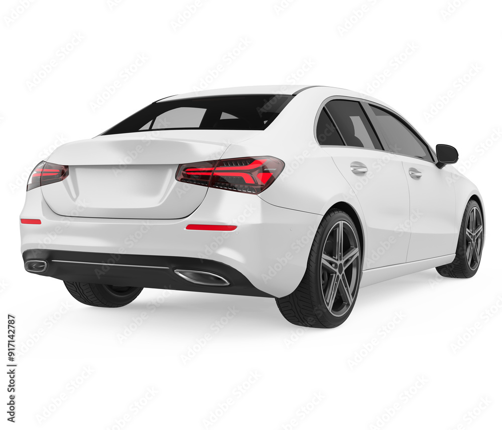 Sedan Car Isolated Sedan Car Isolated