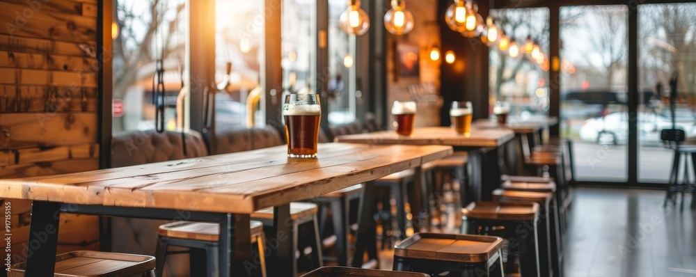 Fototapeta premium beer cafe