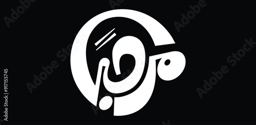 Marhaba, means "Hello" in English, in a modern Arabic typography style.