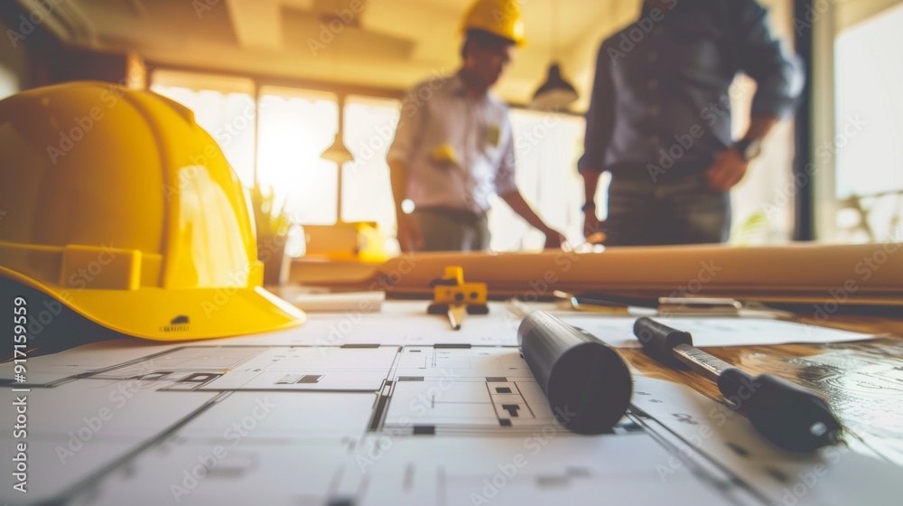 The team of architects and engineers meet to discuss and analyze the construction of the house. Professional interior designers brainstorm about the structure The team of architects and engineers meet to discuss and analyze the construction of the house. Professional interior designers brainstorm about the structure