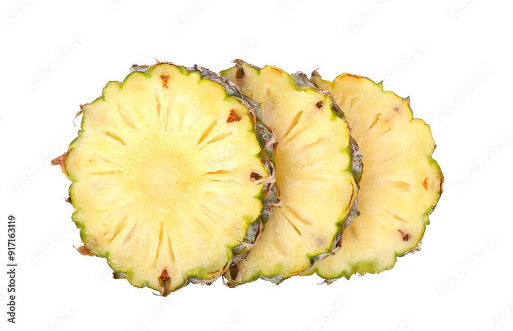 pineapple slices on transparent png pineapple slices on transparent png