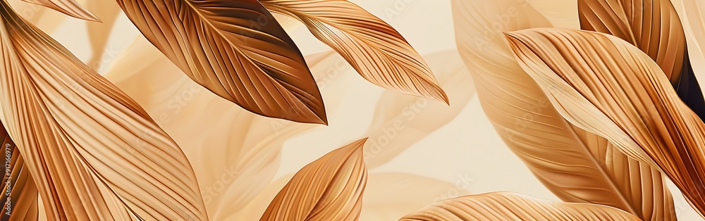 Abstract background in botanical art texture Abstract background in botanical art texture