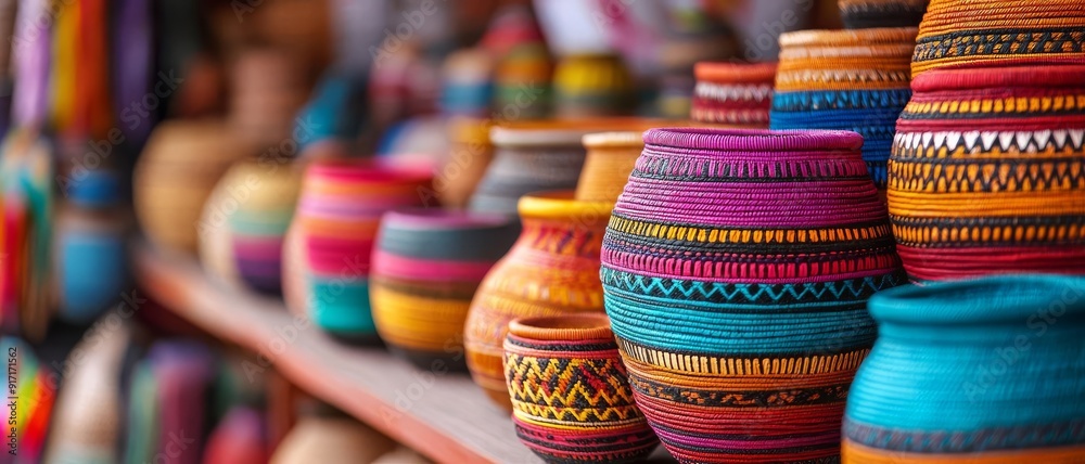 E-commerce site promoting global artisan products, close-up of handcrafted items and cultural backgrounds E-commerce site promoting global artisan products, close-up of handcrafted items and cultural backgrounds