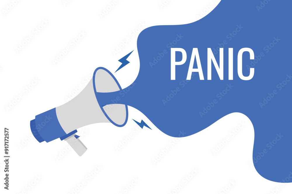 panic button, banner, label, template for website. panic text with colorful megaphone icon
panic button, banner, label, template for website. panic text with colorful megaphone icon