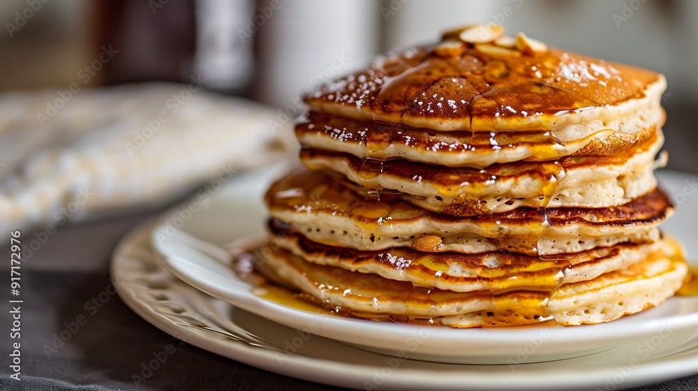 stack of almond flour pancakes stack of almond flour pancakes