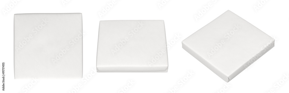 white paper box packaging isolated white paper box packaging isolated