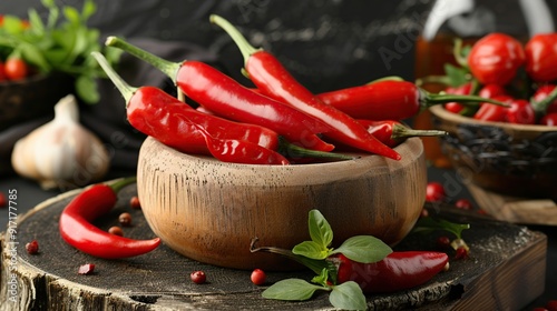 Cabe gendot or Gendot chili is one type of chili appear photo