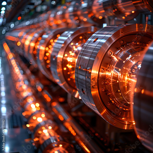 Analyzing impact of special relativity particle accelerator Detail how relativistic speed affect mass energy of particle requiring adjustment accelerator design operation account effect Keywords photo