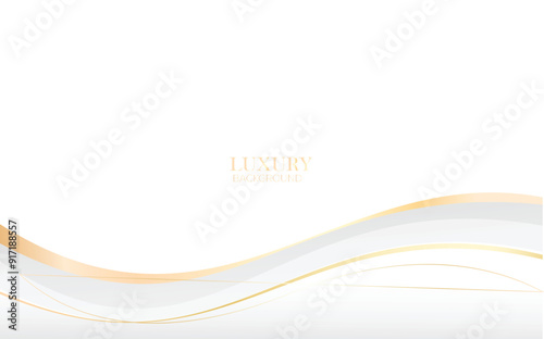 Modern gold white geometric background with luxury abstract golden lines. Luxury decoration golden pattern, halftone gradients. You can use for ad, poster, template, cover, banner.