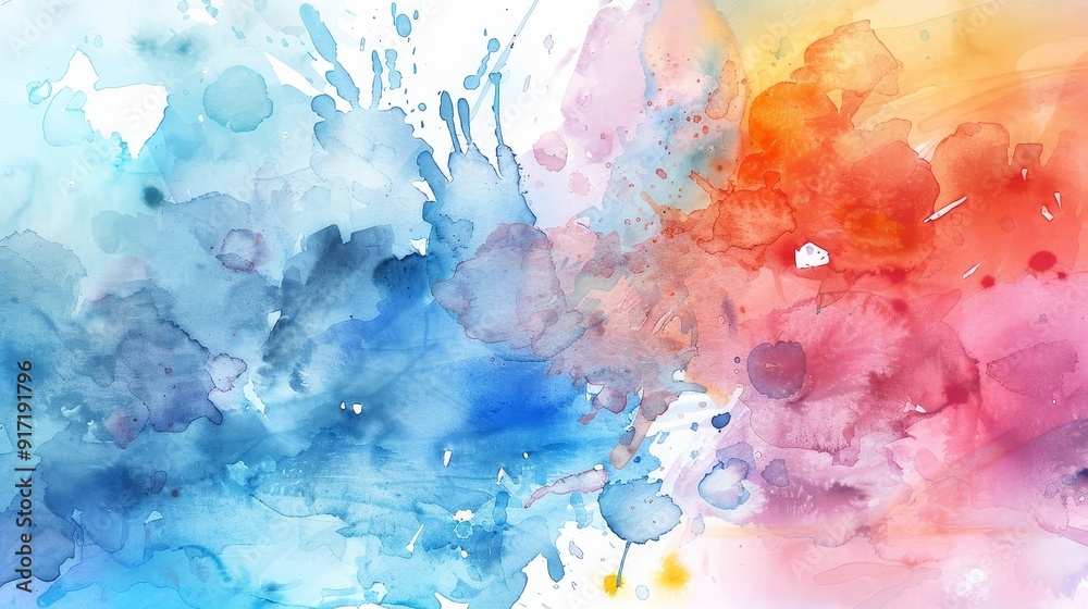 A vibrant and abstract watercolor background featuring a blend of blue, pink, and orange splashes. The colors create a dynamic and energetic feel, symbolizing creativity, passion, and energy. A vibrant and abstract watercolor background featuring a blend of blue, pink, and orange splashes. The colors create a dynamic and energetic feel, symbolizing creativity, passion, and energy.