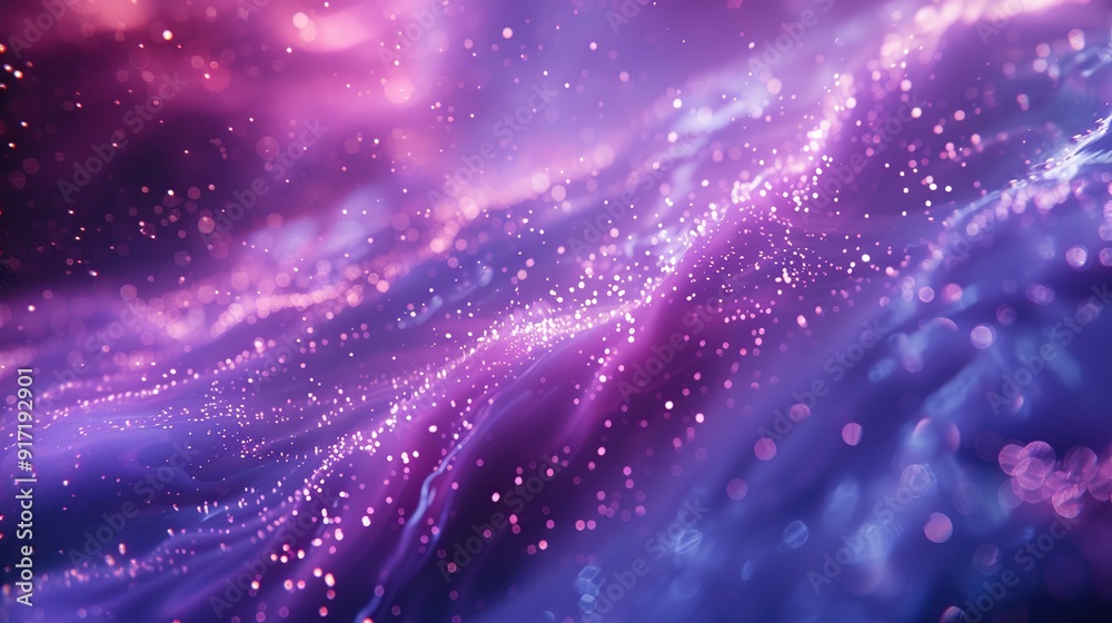 Abstract Purple and Blue Nebula Abstract Purple and Blue Nebula