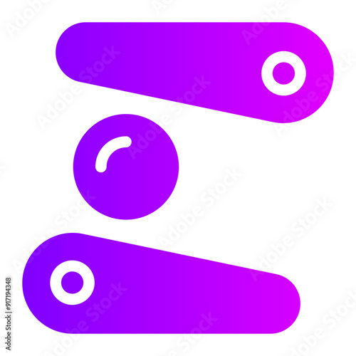 pinball gradient icon