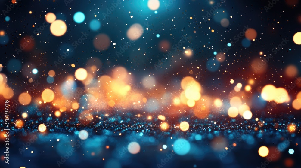 glow bokeh out of focus blurred particles and lights and waves glow bokeh out of focus blurred particles and lights and waves