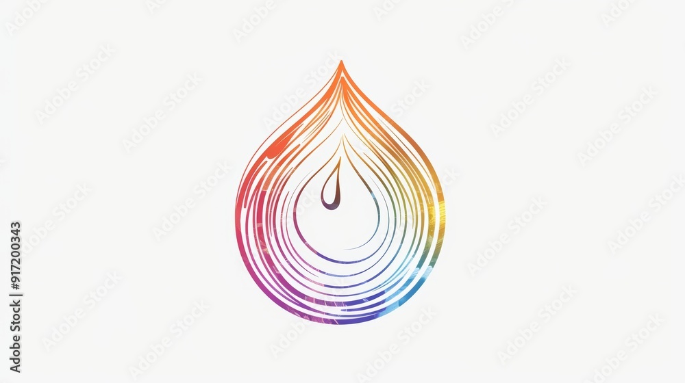 Continuous line of water drop, water drop icon, rain outline, linear sketch, blood drop, environmental donation, abstract simple logo. Continuous line of water drop, water drop icon, rain outline, linear sketch, blood drop, environmental donation, abstract simple logo.