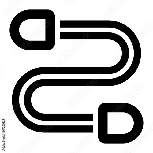 chest expander glyph icon