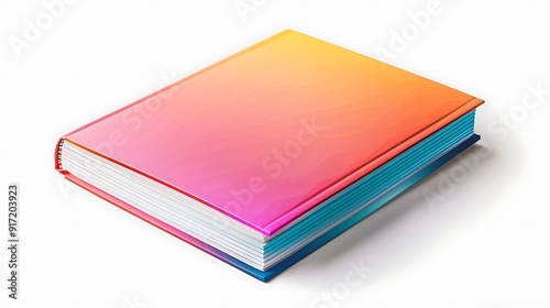 book cover template with uplifting imagery, bright colors, and motivational fonts, isolated on white background 32k, full ultra HD, high resolution