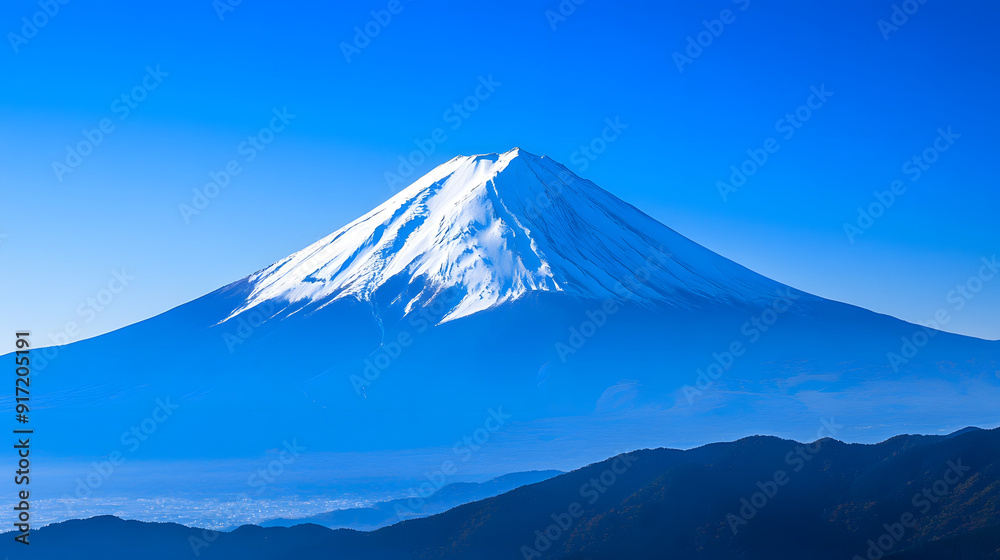 How about this: Snow-capped Fuji peak under a cloudy sky with a serene lake and winter landscape? How about this: Snow-capped Fuji peak under a cloudy sky with a serene lake and winter landscape?