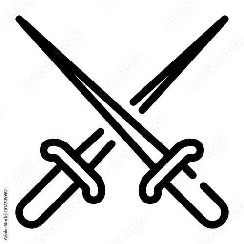 fencing line icon