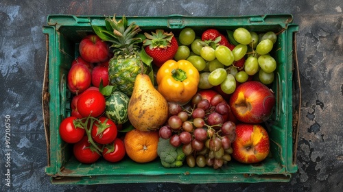 Preventing Food Waste: Fruits and Vegetables in Green Waste Bin