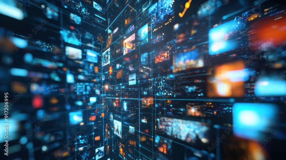 Digital Information Wall Digital Information Wall