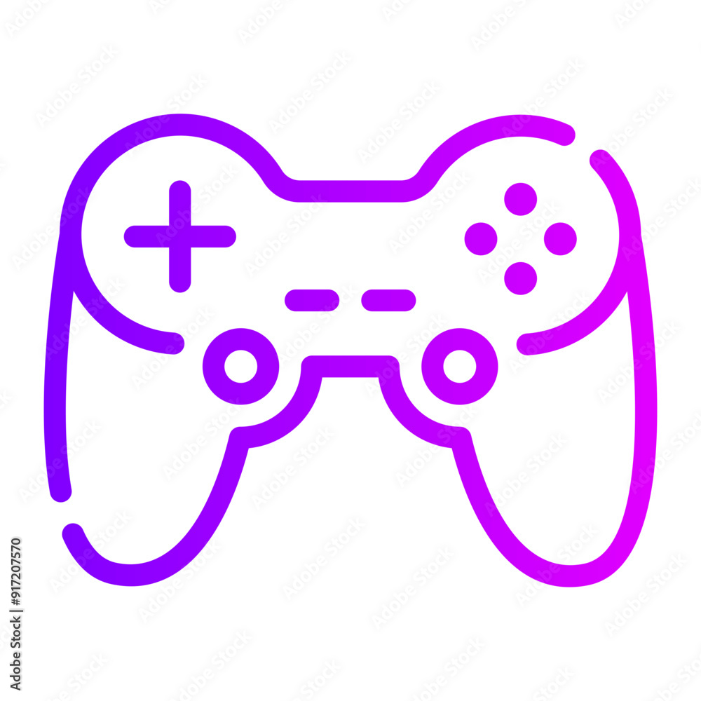 joystick gradient icon