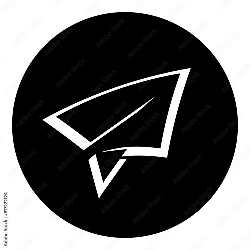 Paper plane icon. Modern icon for website, logo, app, template, ui, etc. Vector illustration isolated on white background. Paper plane icon. Modern icon for website, logo, app, template, ui, etc. Vector illustration isolated on white background.