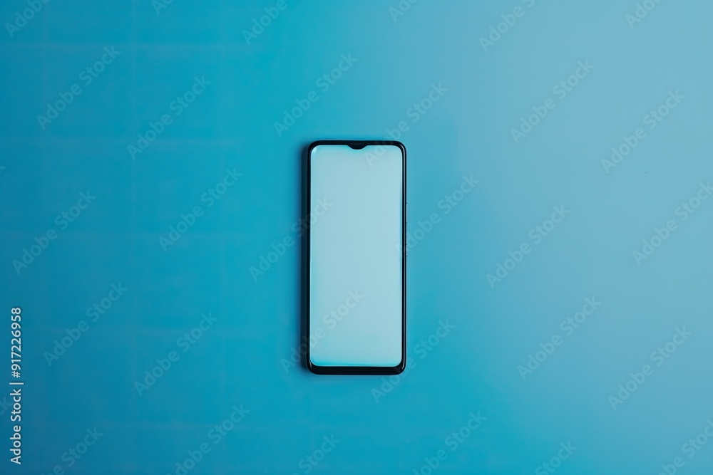 An outline of a smartphone with a plain color backdrop, emphasizing the device's shape