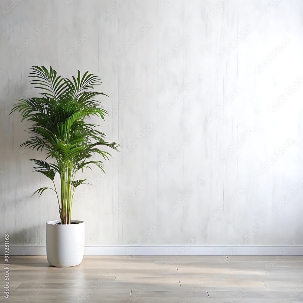 walls and plants with white Background walls and plants with white Background