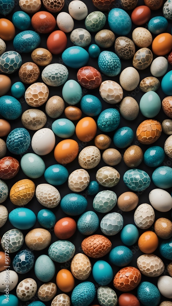 Colorful dragon eggs Colorful dragon eggs