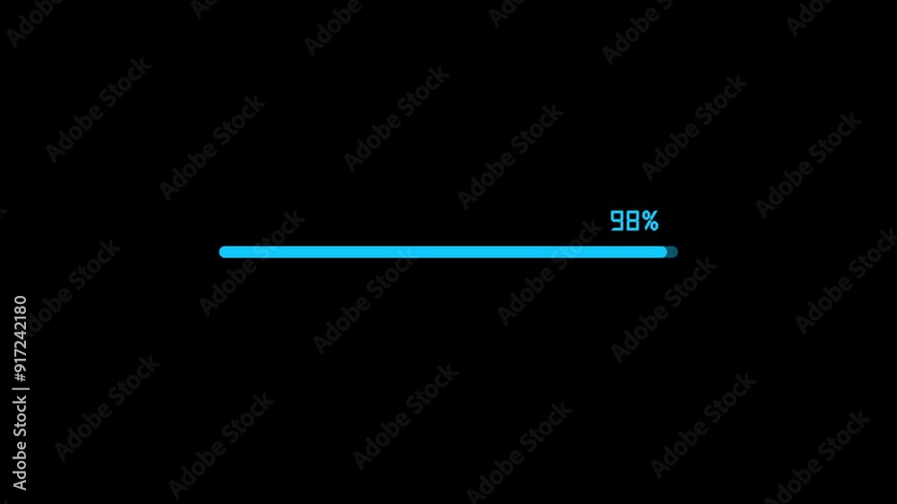 Simple loading bar icon animation. Progress Bar, installing, connecting, download progress, Upload, download and send speed indicators on background. Simple loading bar icon animation. Progress Bar, installing, connecting, download progress, Upload, download and send speed indicators on background.