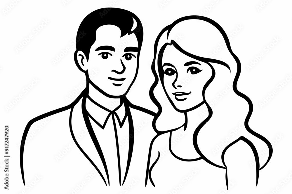 romantic couple love silhouette vector illustration romantic couple love silhouette vector illustration