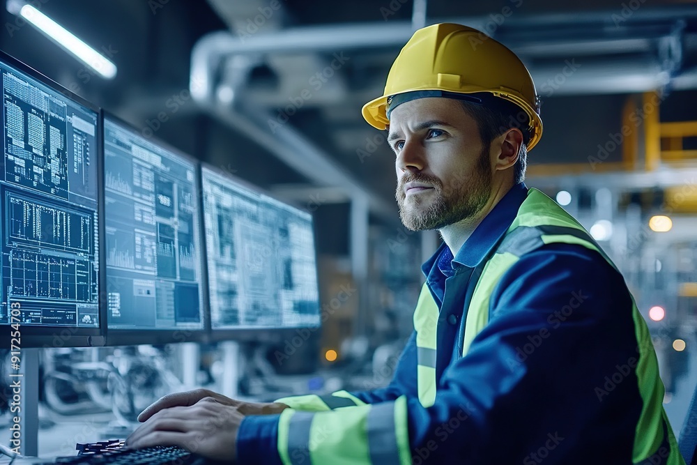 Engineers Operating SCADA Control System Engineers Operating SCADA Control System
