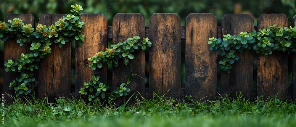 Wooden Fence In The Countryside. Illustration On The Theme Of Rural Life. Garden And Territories. Generative AI
Wooden Fence In The Countryside. Illustration On The Theme Of Rural Life. Garden And Territories. Generative AI