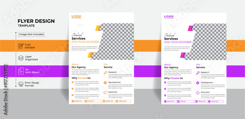 Corporate Business Flyer Design Template
